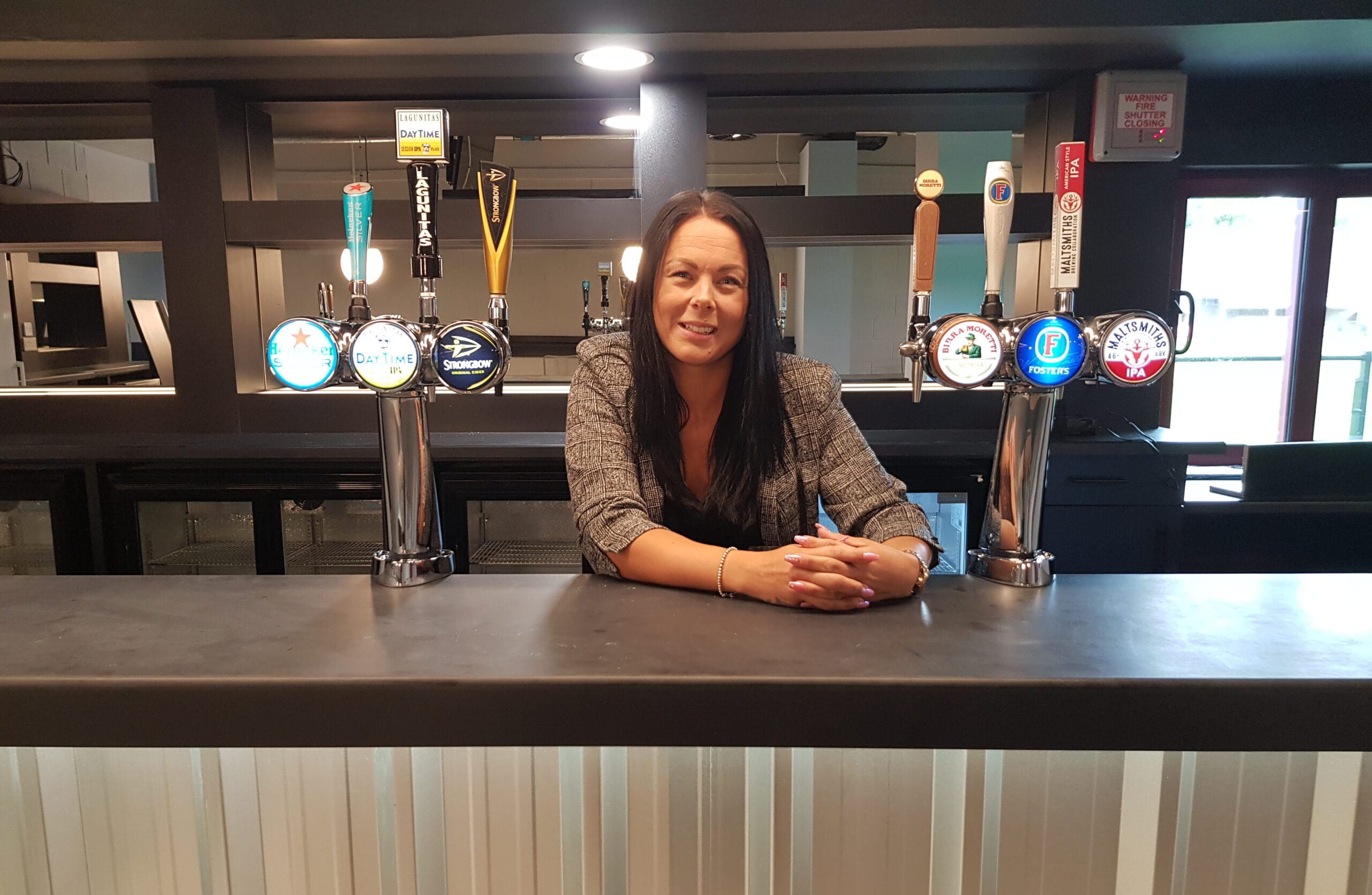 New stand prepares for full opening as Kayleigh Gray joins club