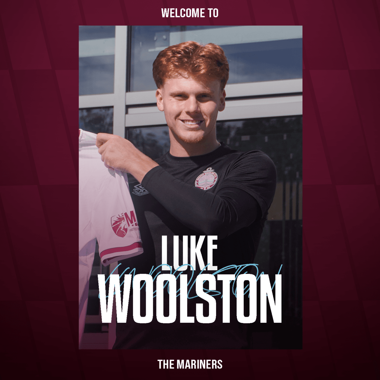 LUKE WOOLSTON SIGNS FOR THE MARINERS