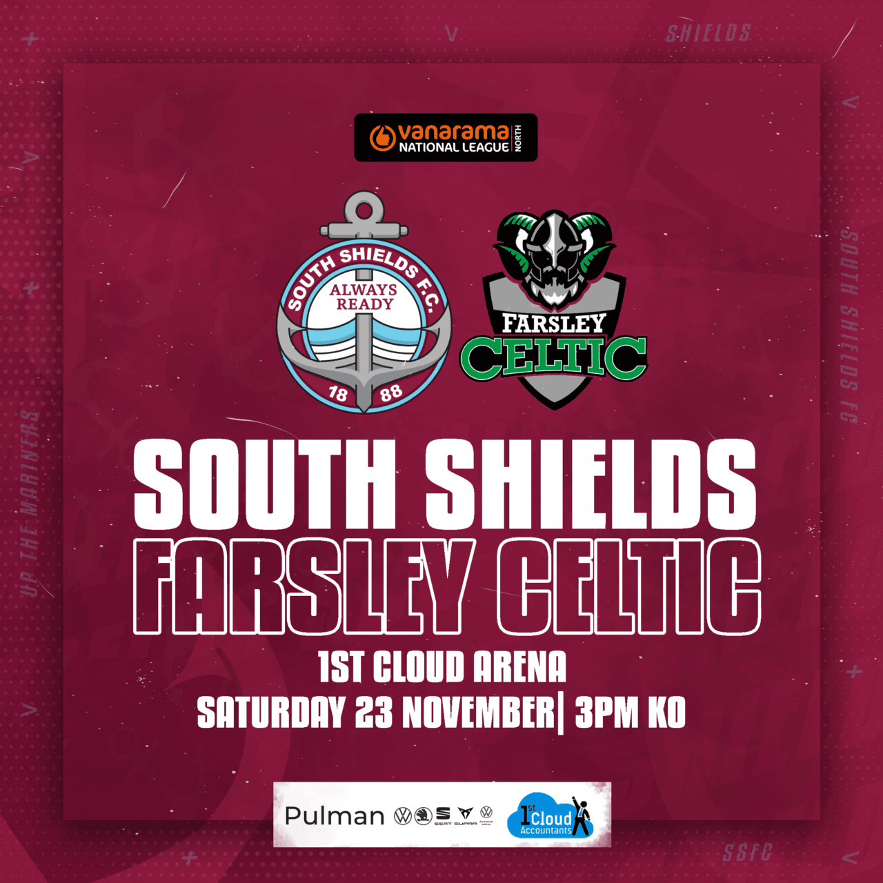 Farsley Celtic REVERSE fixture arranged