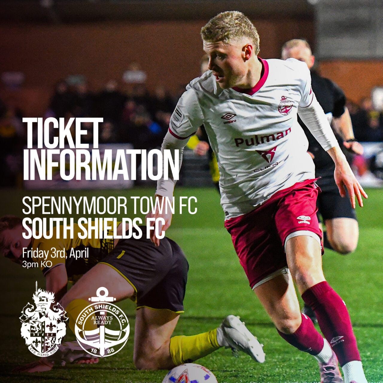 Ticket information: Spennymoor Town (A)