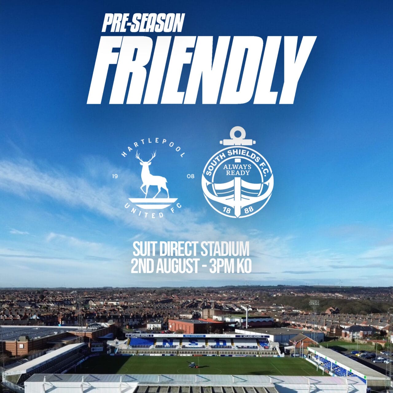 Pre-Season Friendly: Hartlepool United (A)