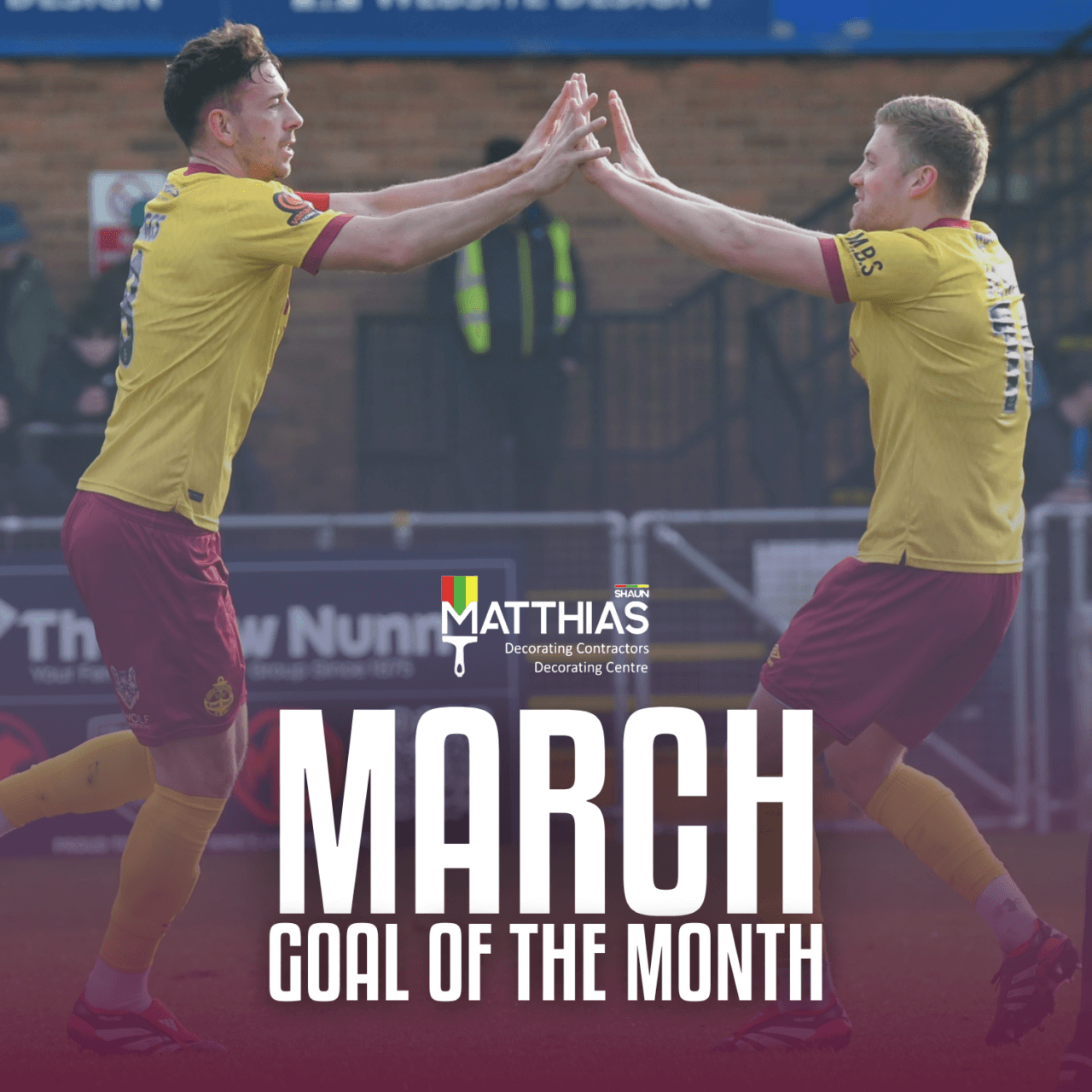 MARCH GOAL OF THE MONTH!
