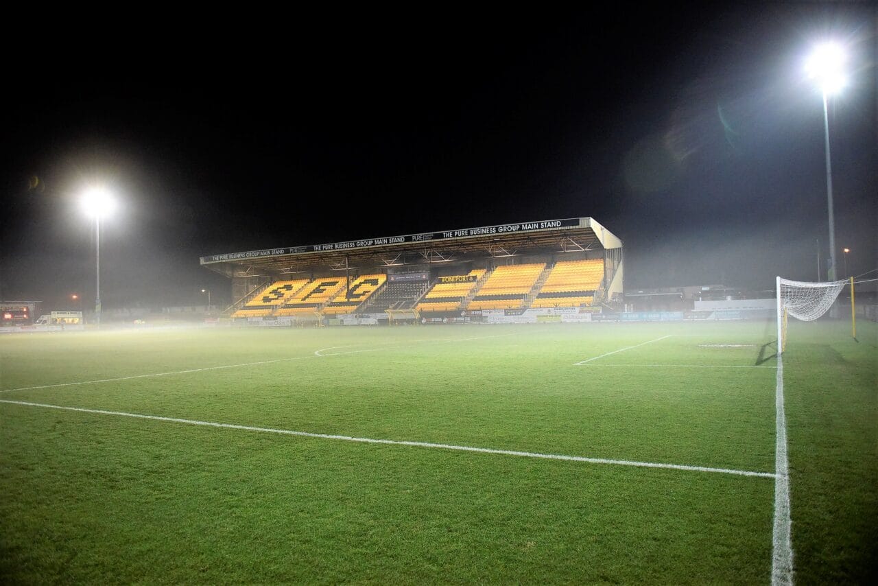 Southport away in FA Trophy