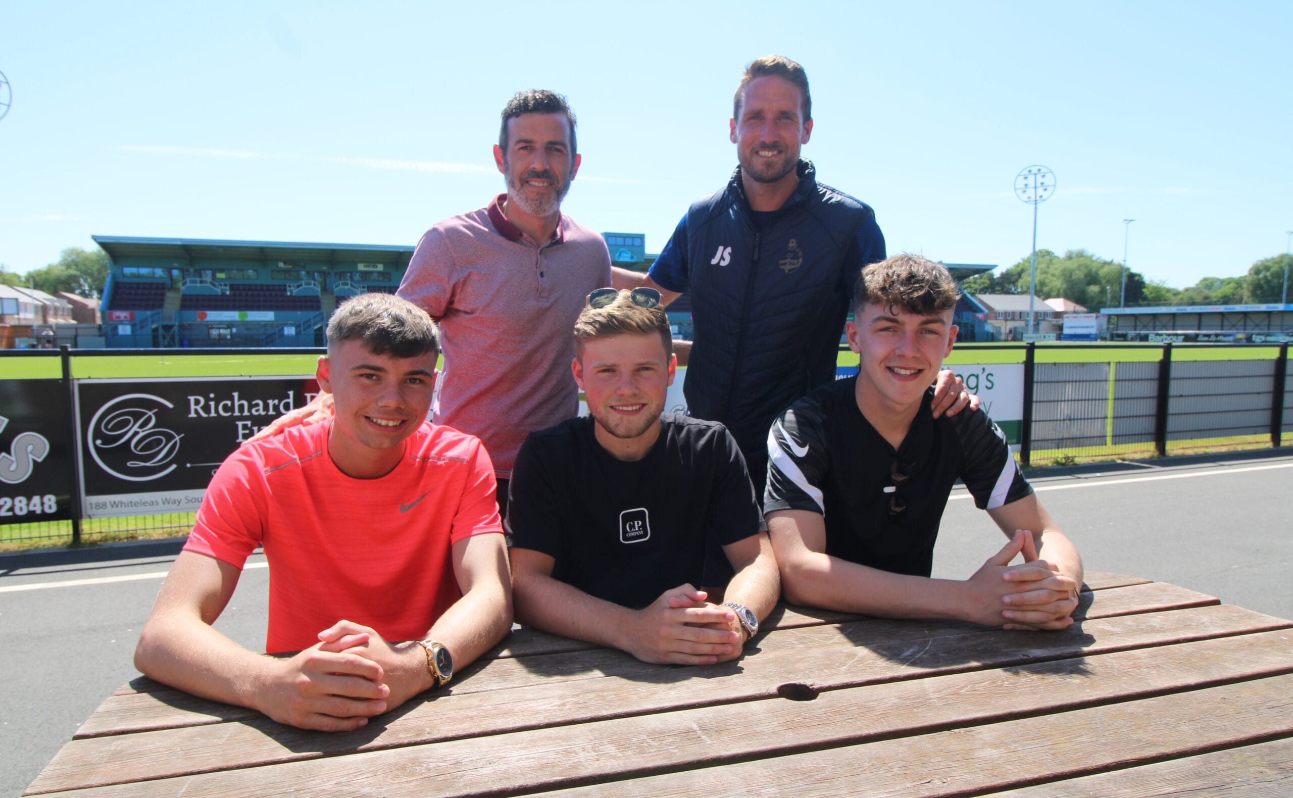 Academy graduates pen first professional contracts