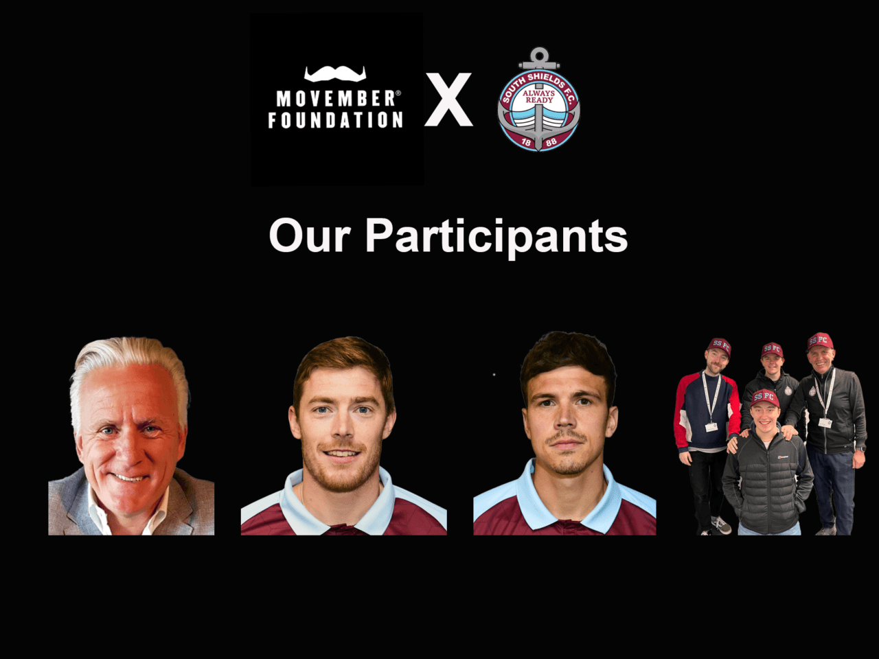 South Shields FC supports Movember campaign