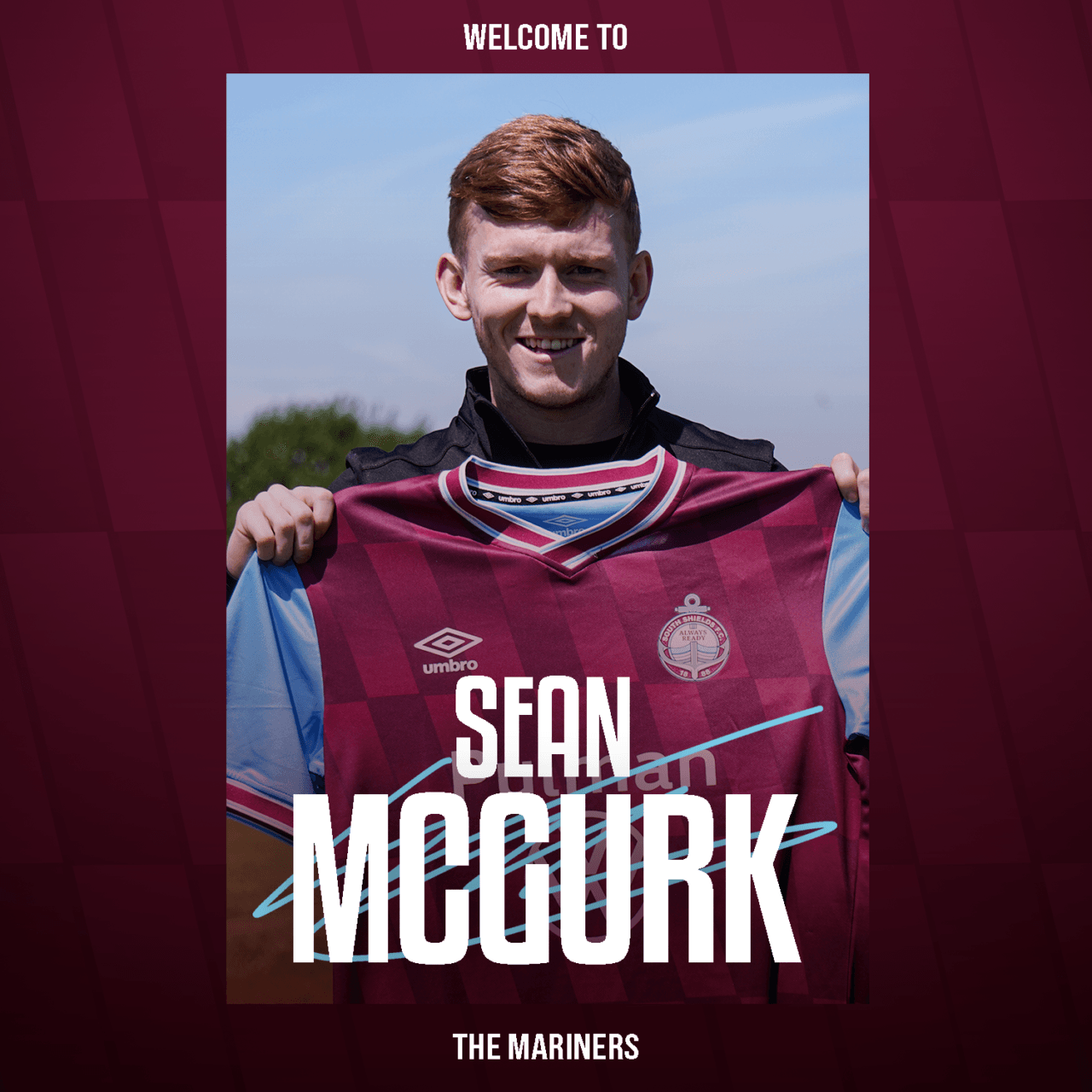 SEAN MCGURK SIGNS FOR SOUTH SHIELDS FC