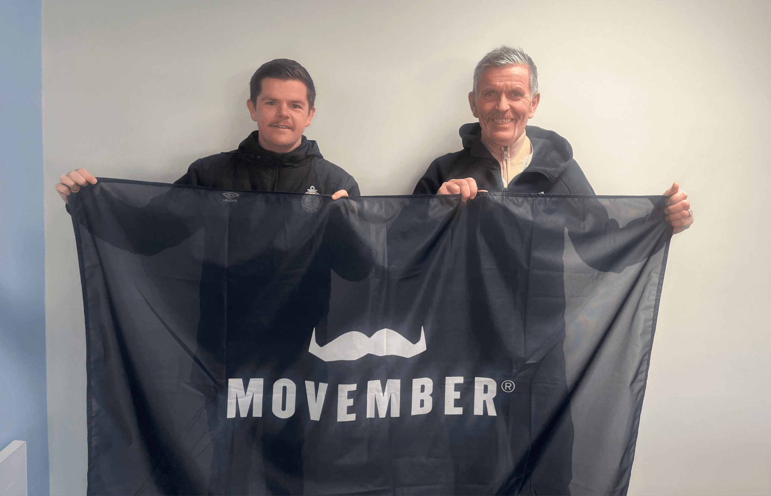 Carl and Dan to go the extra mile for Movember